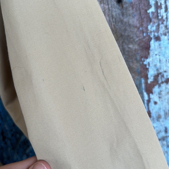 MICHAEL Michael Kors Tan Belted Front-Zip Trench Coat Size XS - Picture 4 of 7